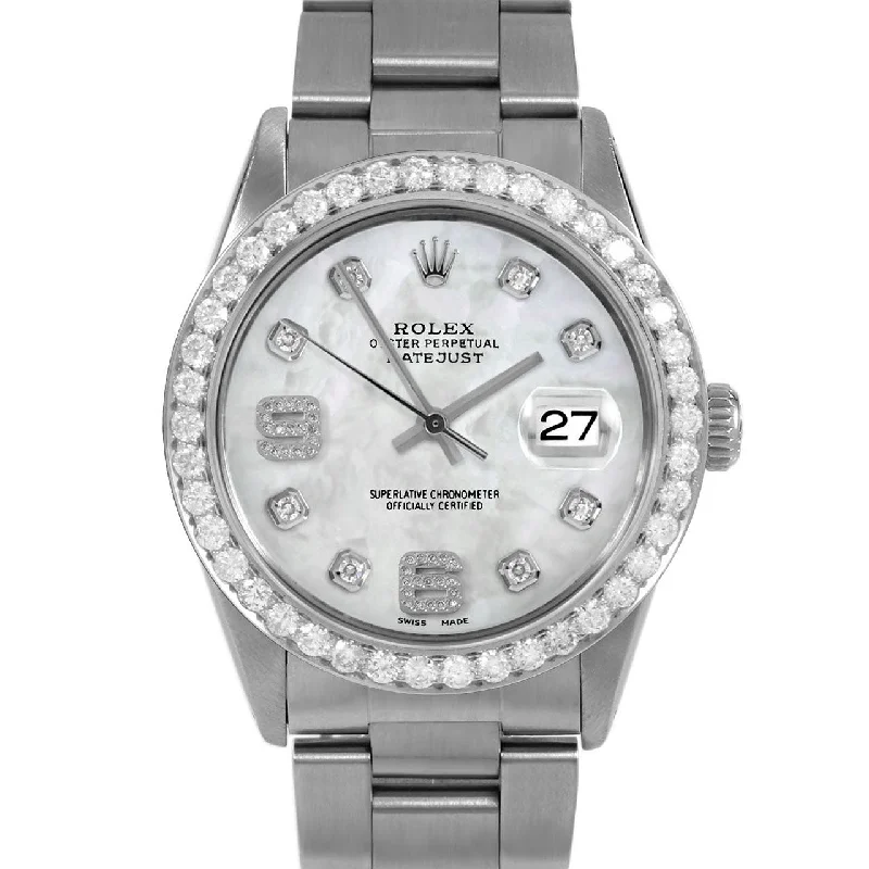 Rolex Datejust 36mm | 16014-WMOP-8DA69-25CT-OYS