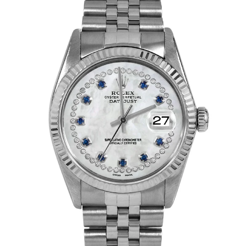 Rolex Datejust 36mm | 16014-WMOP-STRS-FLT-JBL