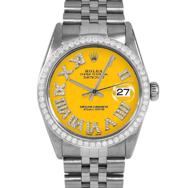 Rolex Datejust 36mm | 16014-YLW-FDR-BDS-JBL