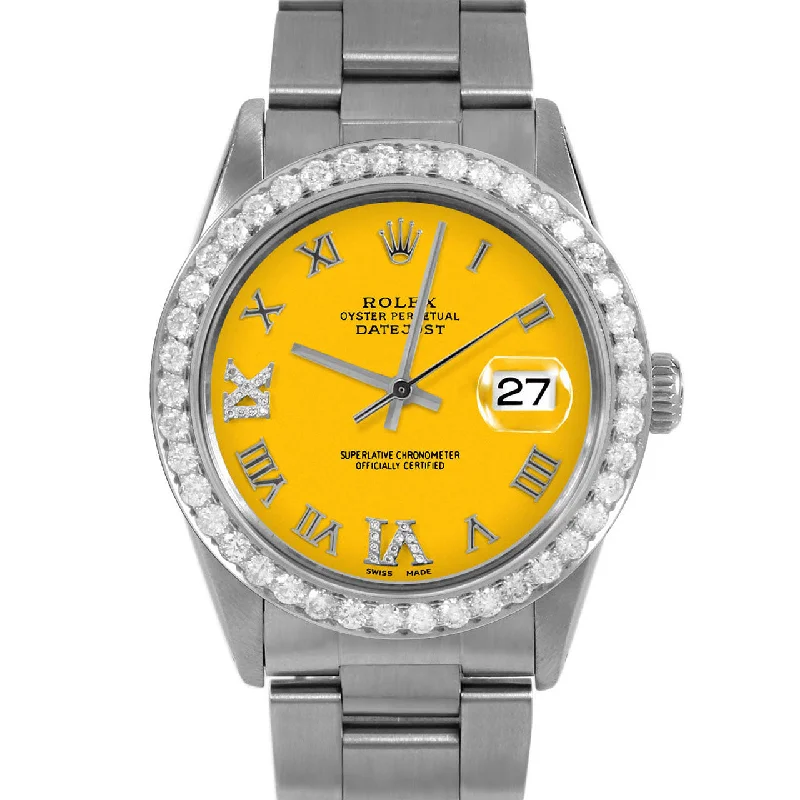 Rolex Datejust 36mm | 16014-YLW-RDR69-25CT-OYS