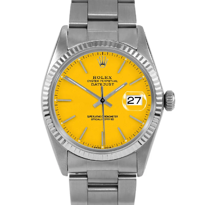 Rolex Datejust 36mm | 16014-YLW-STK-FLT-OYS