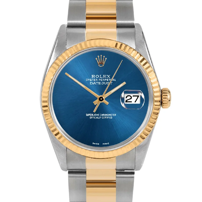 Rolex Datejust 36mm | 16233-BLU-NOHM-FLT-OYS