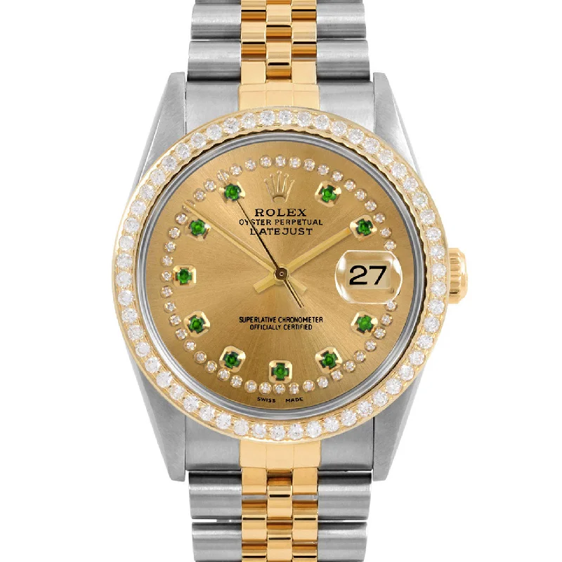 Rolex Datejust 36mm | 16233-CHM-STRE-BDS-JBL