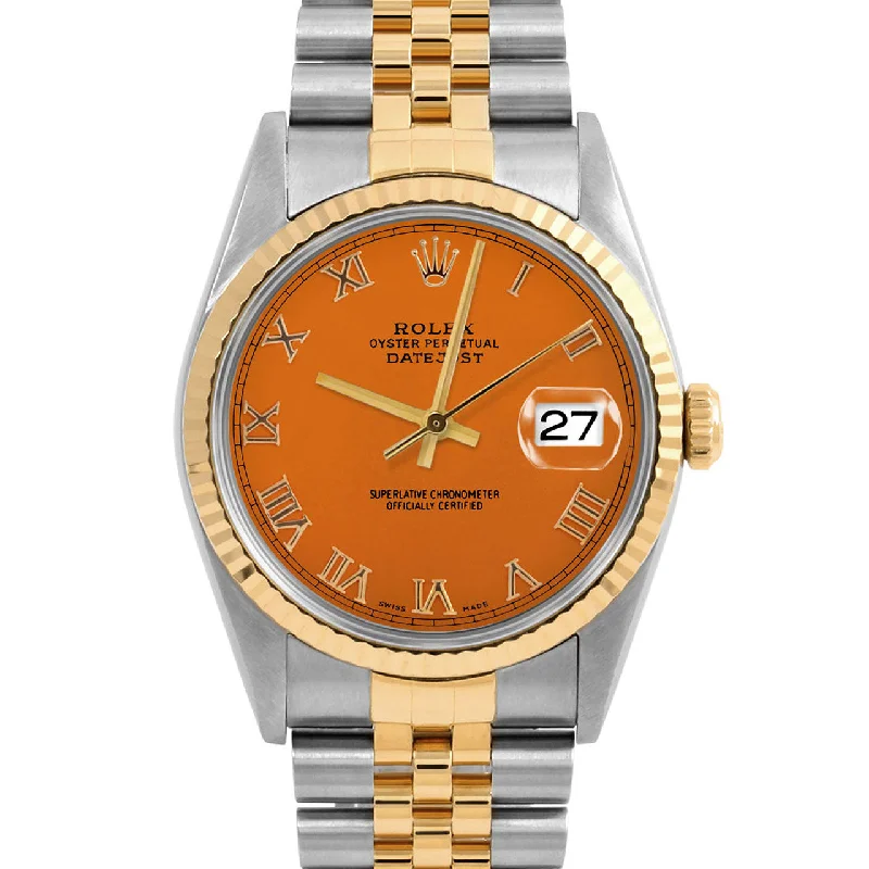 Rolex Datejust 36mm | 16233-ORN-ROM-FLT-JBL