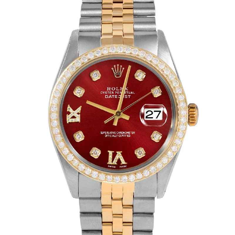 Rolex Datejust 36mm | 16233-RED-8DR69-BDS-JBL