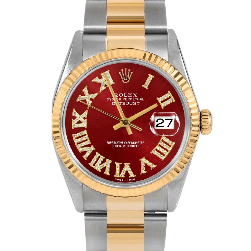 Rolex Datejust 36mm | 16233-RED-FDR-FLT-OYS