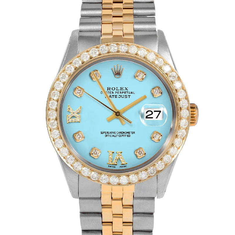 Rolex Datejust 36mm | 16233-TRQ-8DR69-25CT-JBL