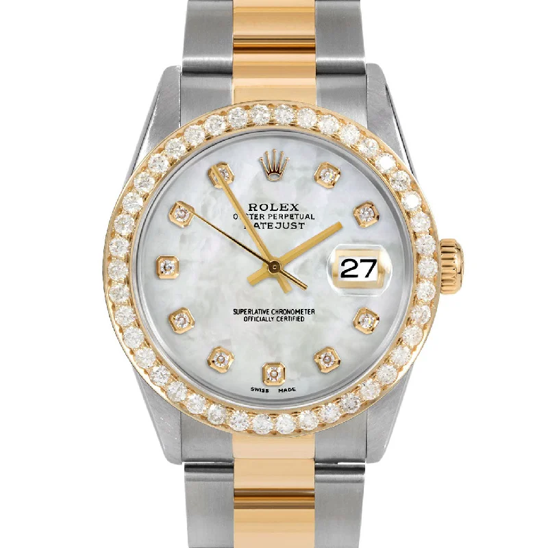 Rolex Datejust 36mm | 16233-WMOP-DIA-AM-25CT-OYS