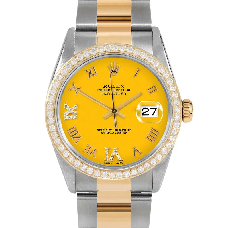 Rolex Datejust 36mm | 16233-YLW-RDR69-BDS-OYS