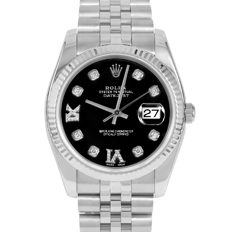 Rolex Datejust 36mm | 16234-BLK-8DR69-FLT-JBL