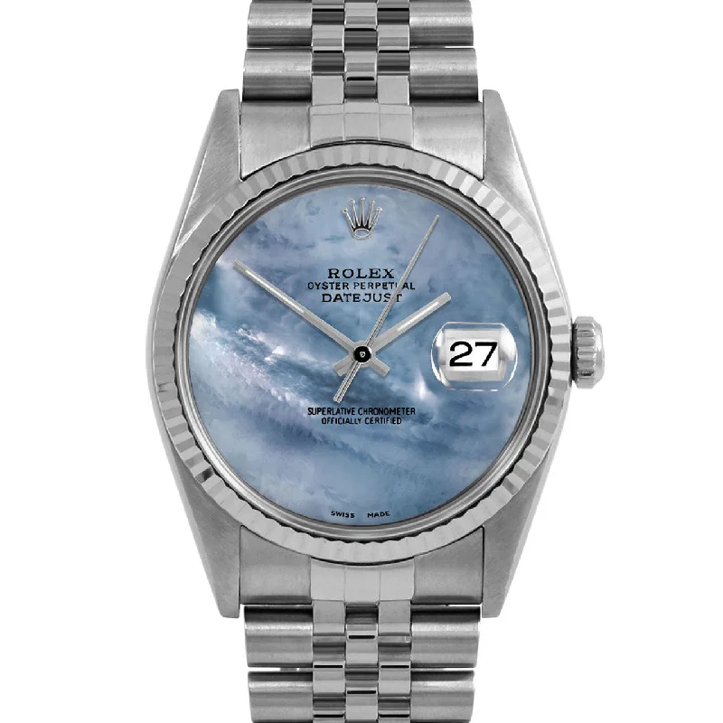 Rolex Datejust 36mm | 16234-BLMOP-NOHM-FLT-JBL