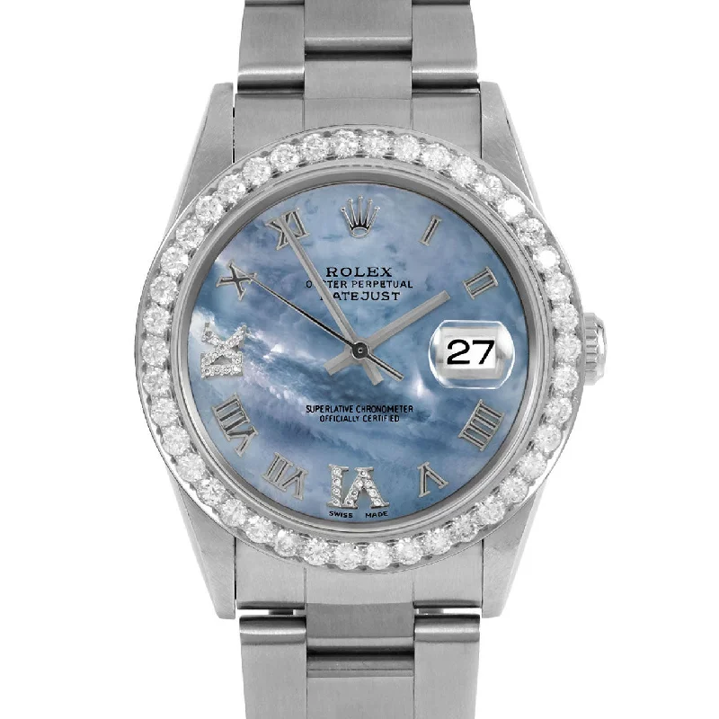 Rolex Datejust 36mm | 16234-BLMOP-RDR69-25CT-OYS