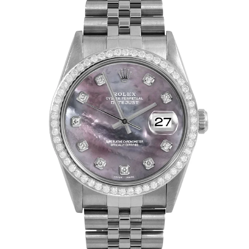 Rolex Datejust 36mm | 16234-BMOP-DIA-AM-BDS-JBL