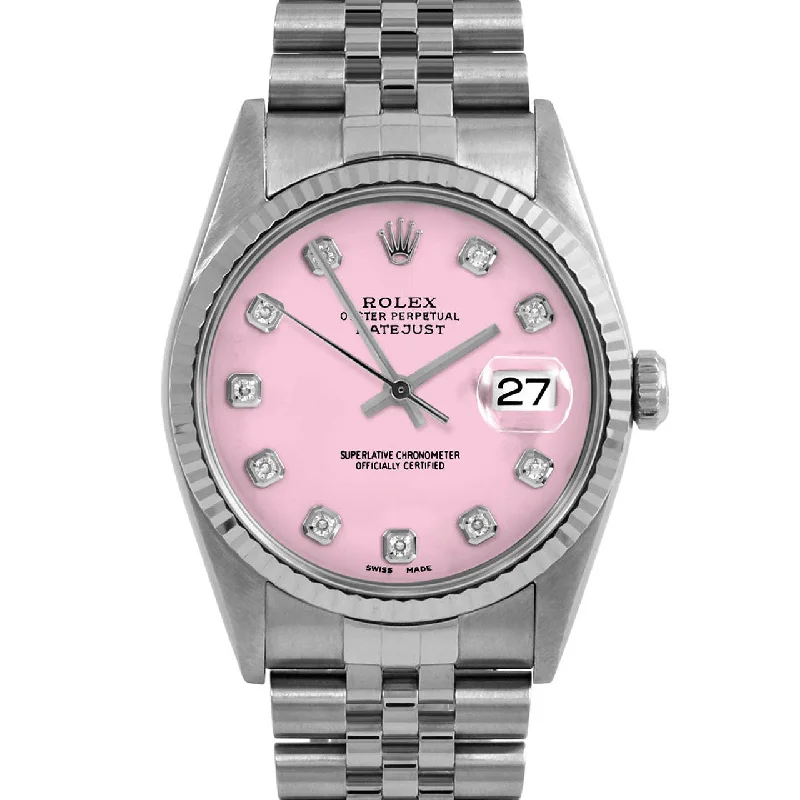 Rolex Datejust 36mm | 16234-PNK-DIA-AM-FLT-JBL