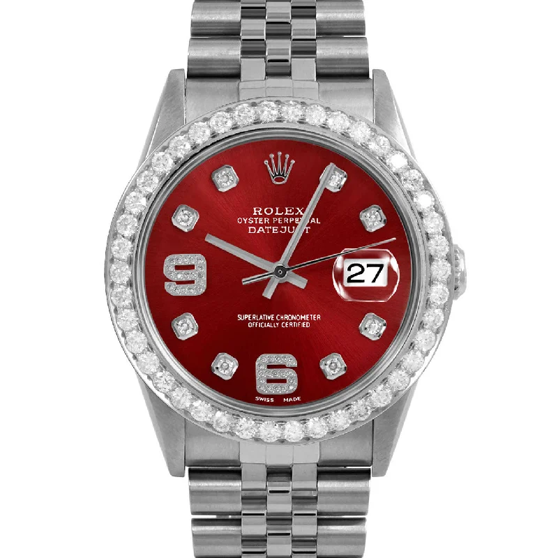 Rolex Datejust 36mm | 16234-RED-8DA69-25CT-JBL