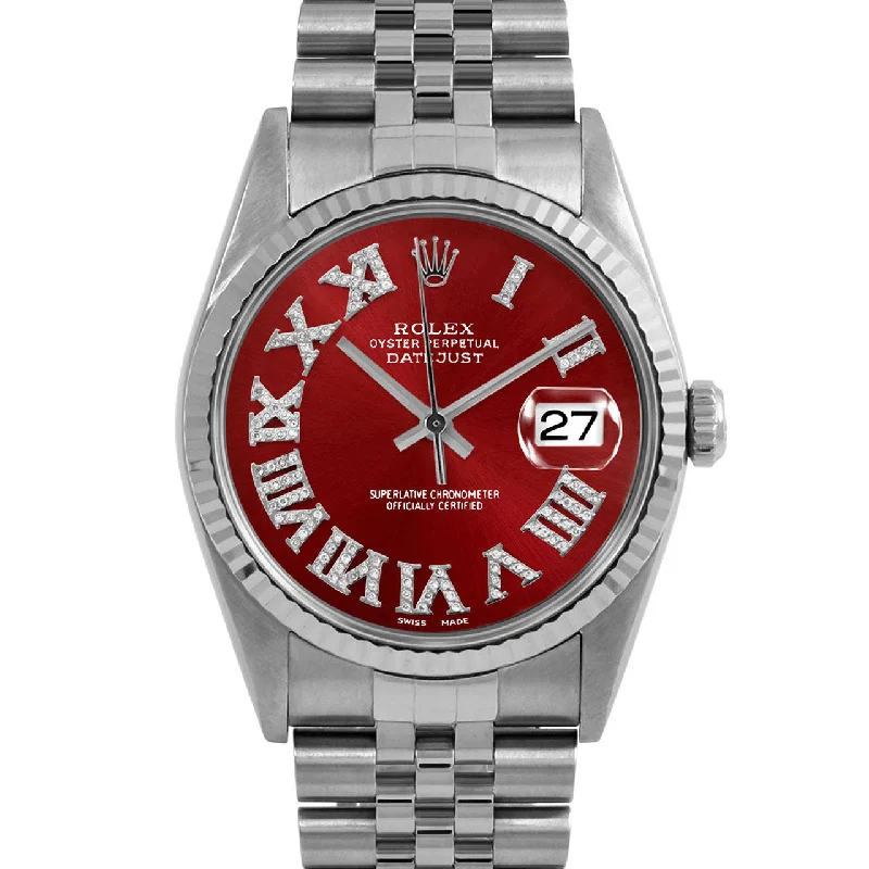 Rolex Datejust 36mm | 16234-RED-RDR69-FLT-JBL