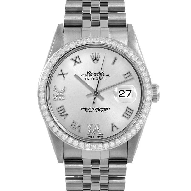 Rolex Datejust 36mm | 16234-SLV-RDR69-BDS-JBL