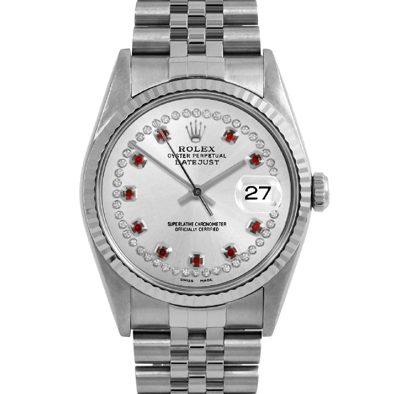 Rolex Datejust 36mm | 16234-SLV-STRR-FLT-JBL