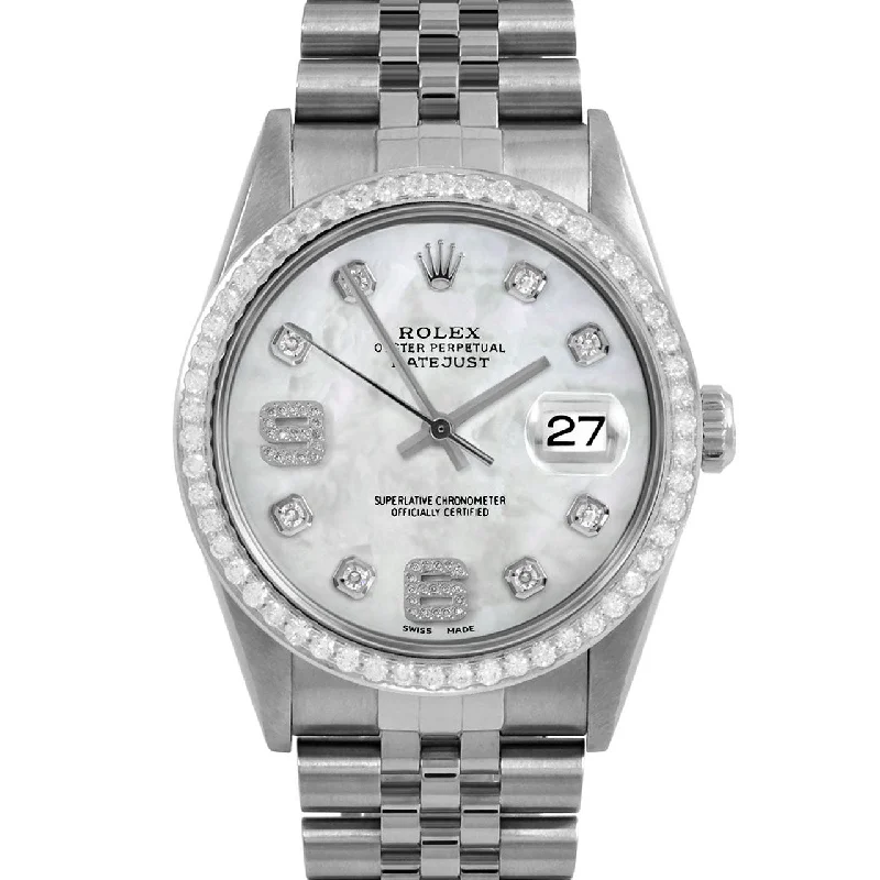 Rolex Datejust 36mm | 16234-WMOP-8DA69-BDS-JBL