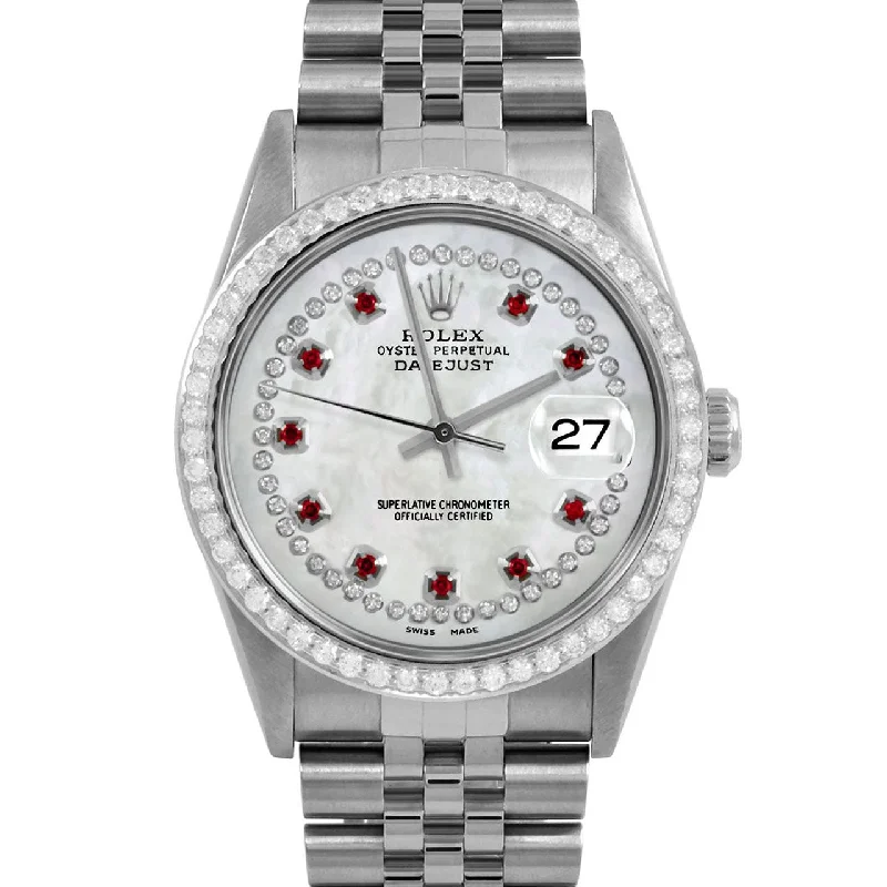 Rolex Datejust 36mm | 16234-WMOP-STRR-BDS-JBL