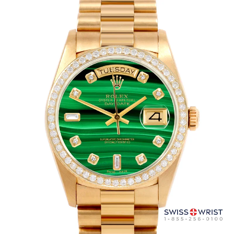 Rolex Day-Date 36mm | 18038-MLC-DIA-AM-BDS-PRS